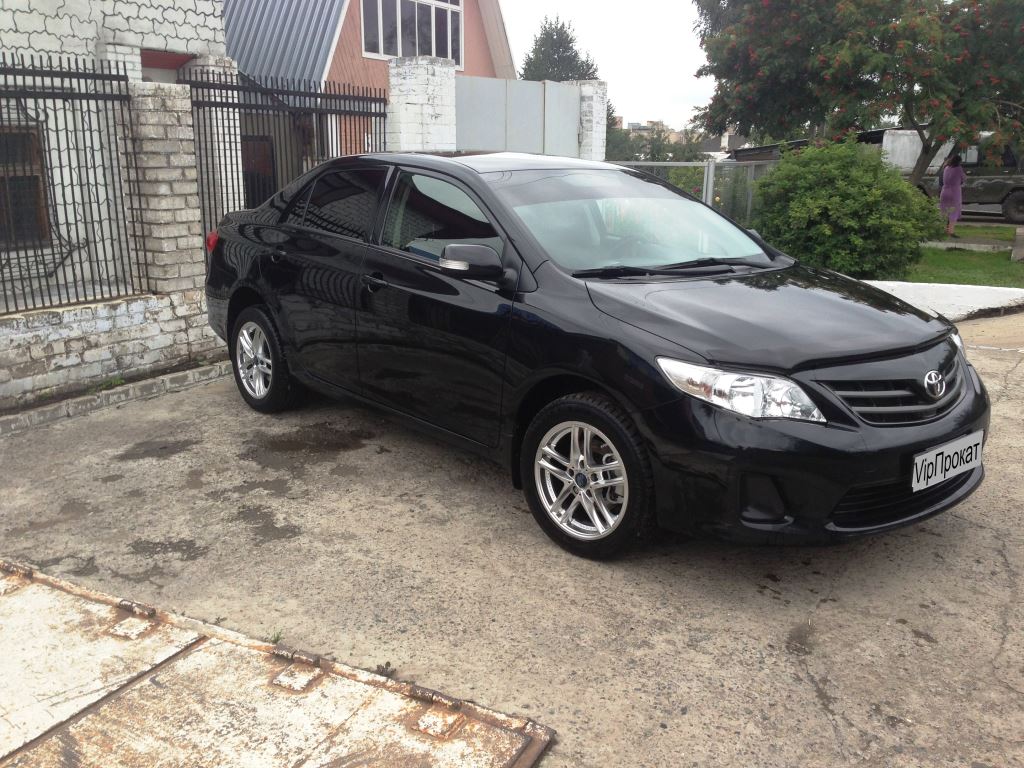 Toyota Corolla Чёрная Toyota Corolla Чёрная
